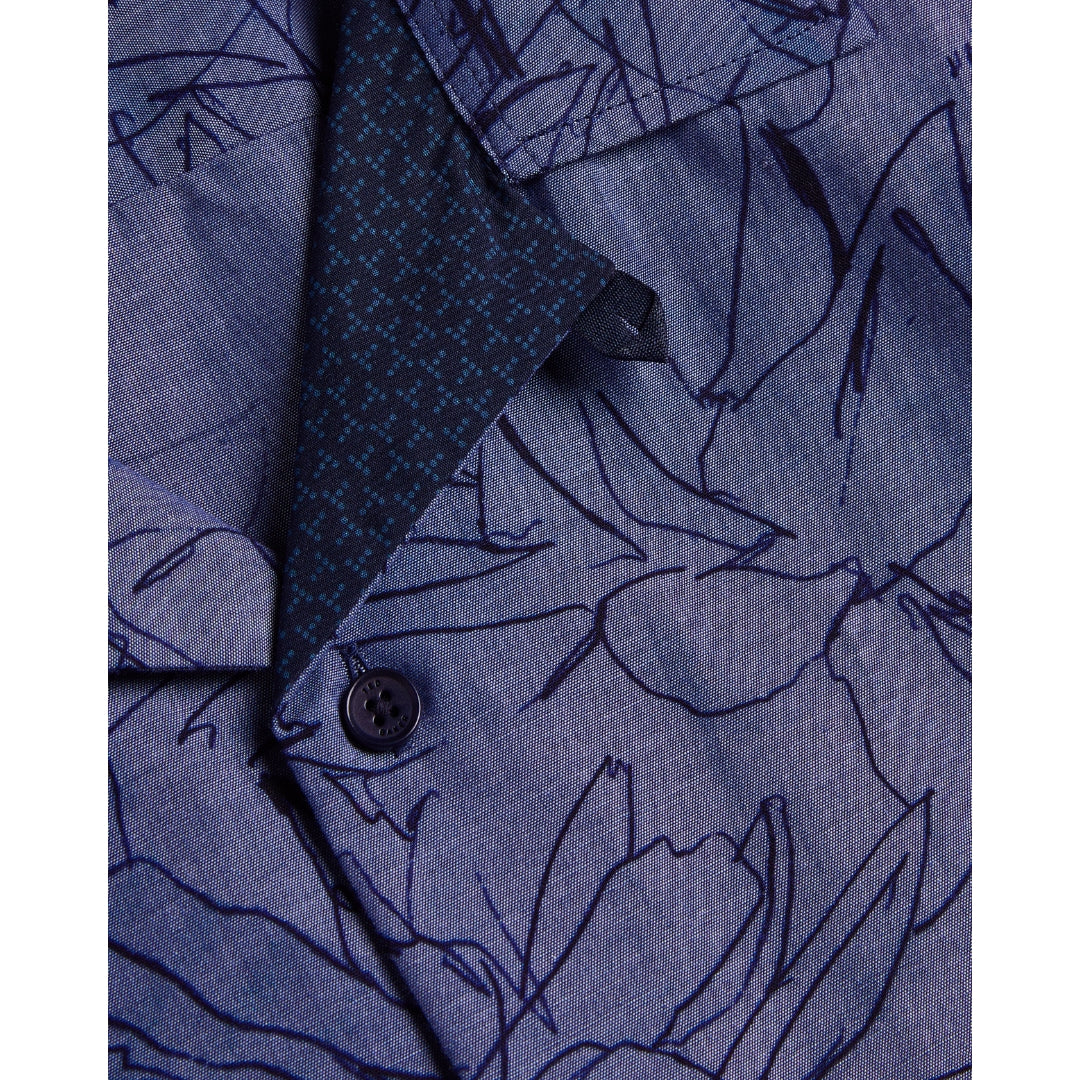 Ted Baker MMA TERRONI SS Regular Chambray Floral S 2