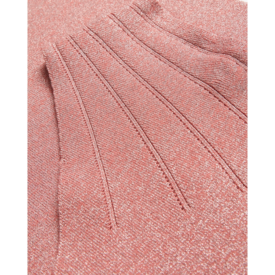 Ted Baker WMD KALEYY One Shoulder Lurex Knit Midi