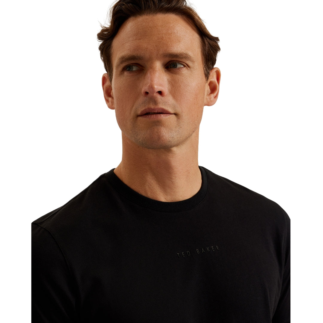 Ted Baker MMB WISKIN SS Regular Branded T Shirt 6