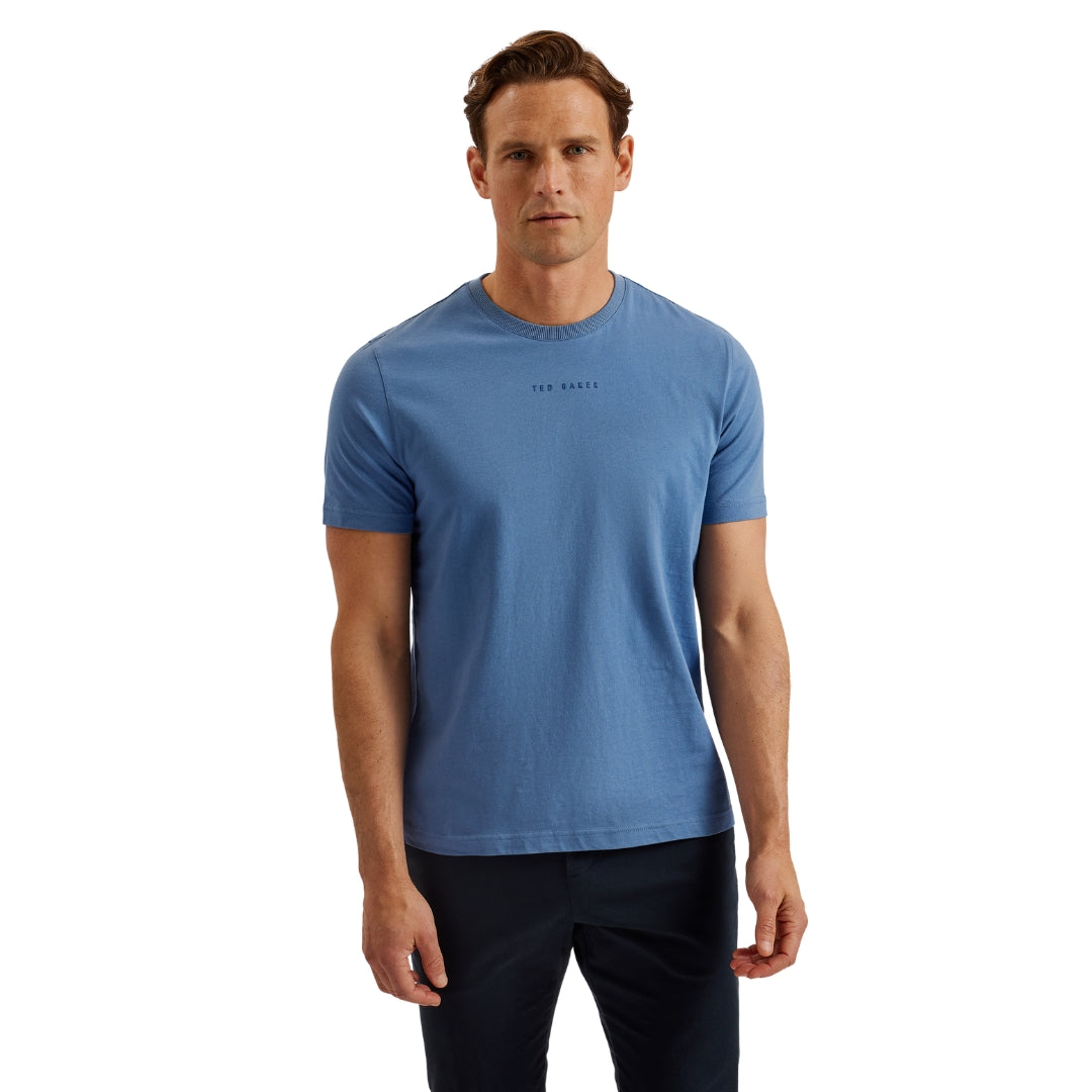 Ted Baker MMB WISKIN SS Regular Branded T Shirt 4