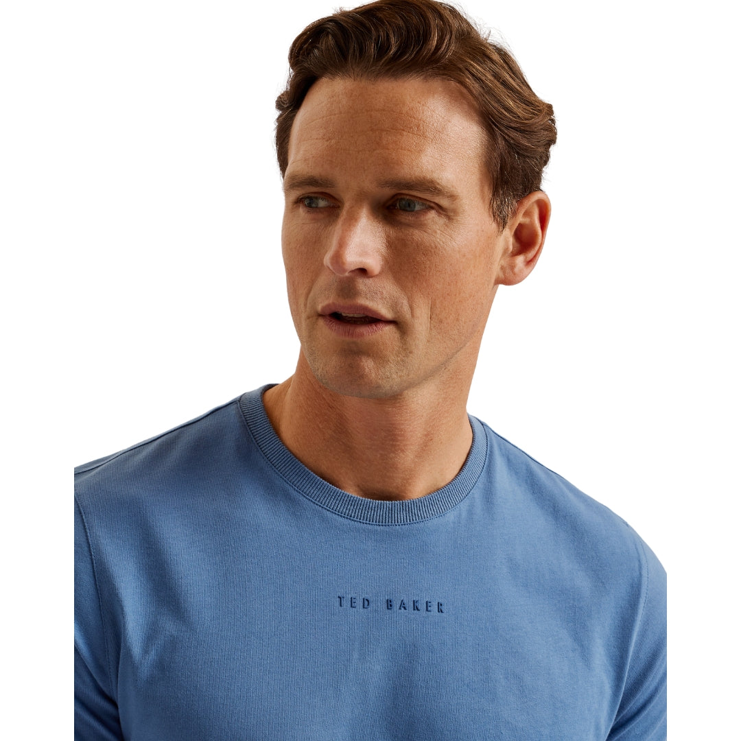 Ted Baker MMB WISKIN SS Regular Branded T Shirt 4
