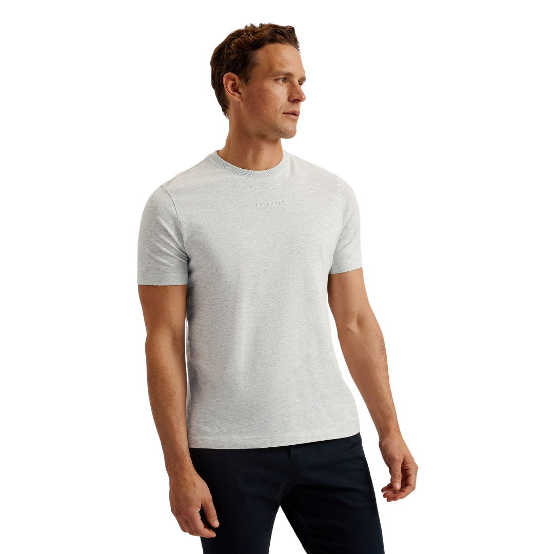 Ted Baker MMB WISKIN SS Regular Branded T Shirt 5