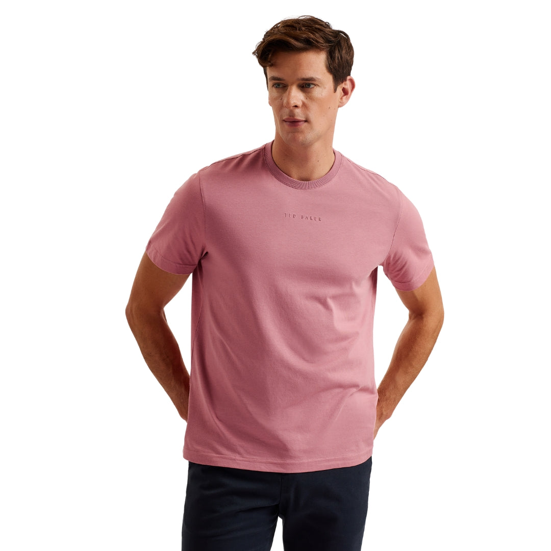 Ted Baker MMB WISKIN SS Regular Branded T Shirt 5
