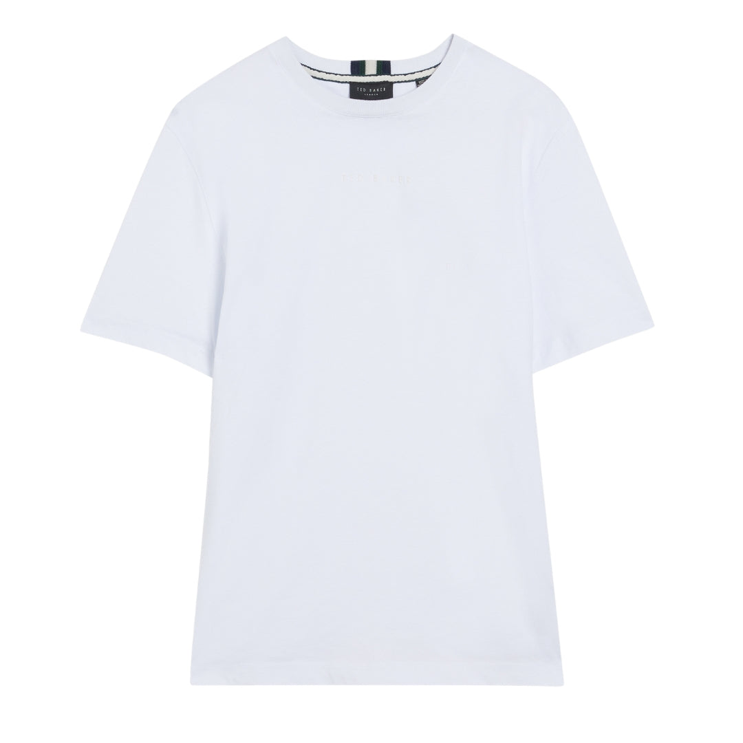 Ted Baker MMB WISKIN SS Regular Branded T Shirt 7