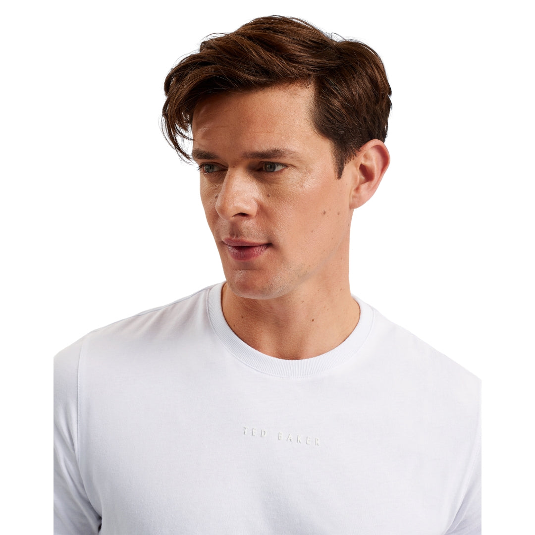 Ted Baker MMB WISKIN SS Regular Branded T Shirt 7