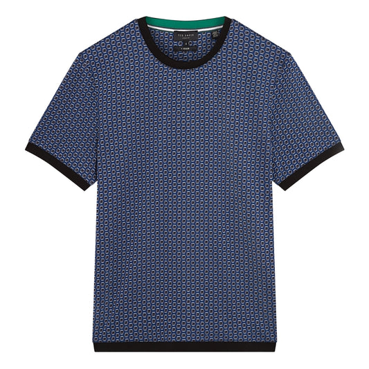 Ted Baker MMB ALDANE SS Geometric Jacquard T Shirt 5
