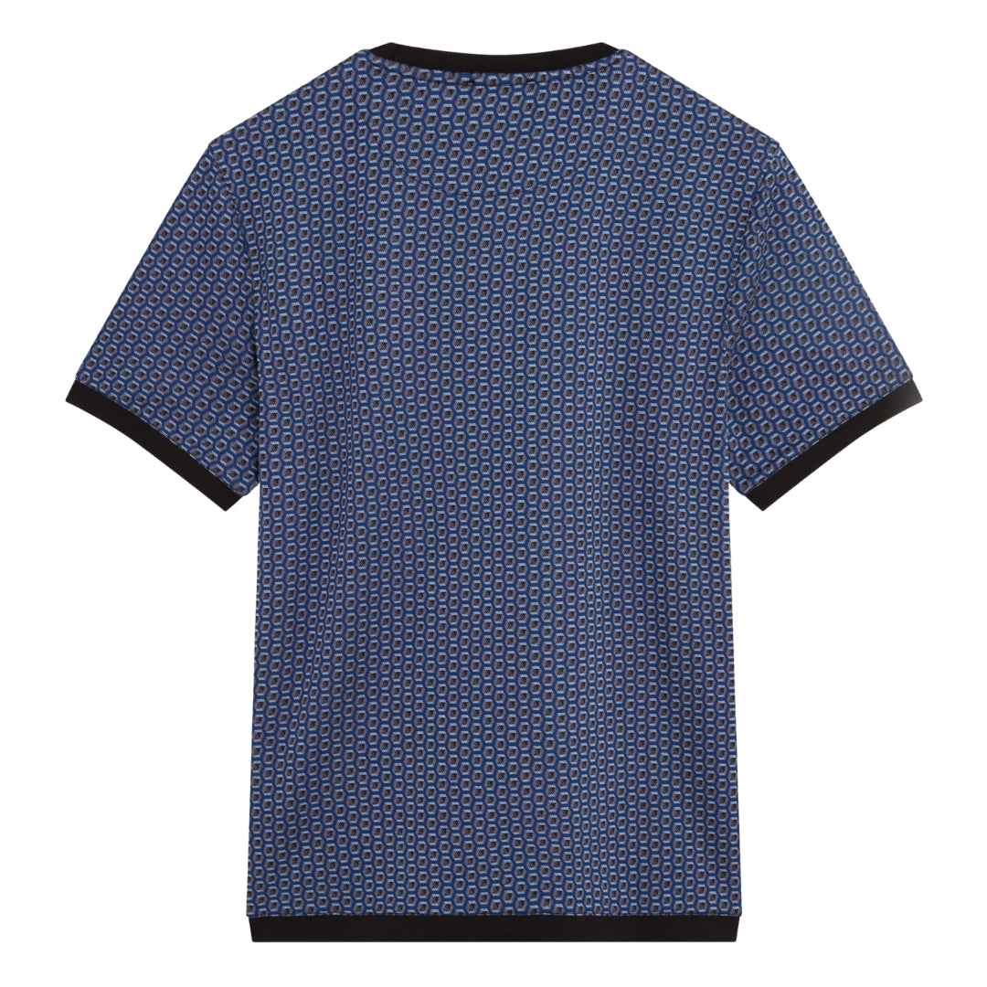 Ted Baker MMB ALDANE SS Geometric Jacquard T Shirt 5