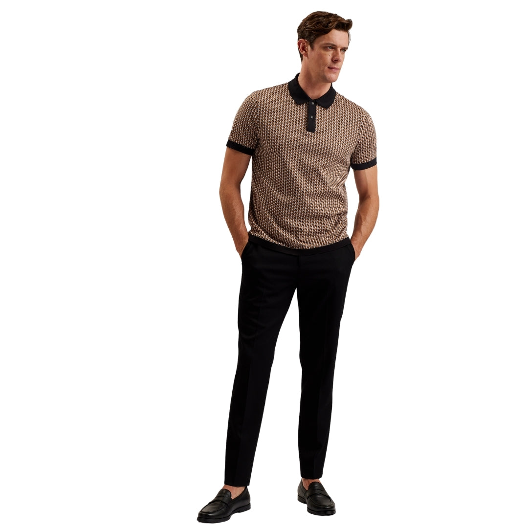 Ted Baker MMB WAYSUB SS Regular Geo Polo Shirt 5