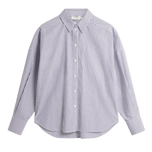 Ted Baker WMB VINALES Boyfriend Fit Striped Cotton