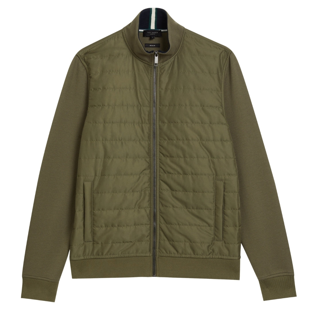 Ted Baker MMB ENTIL LS Regular Fit Quilted Funnel 7