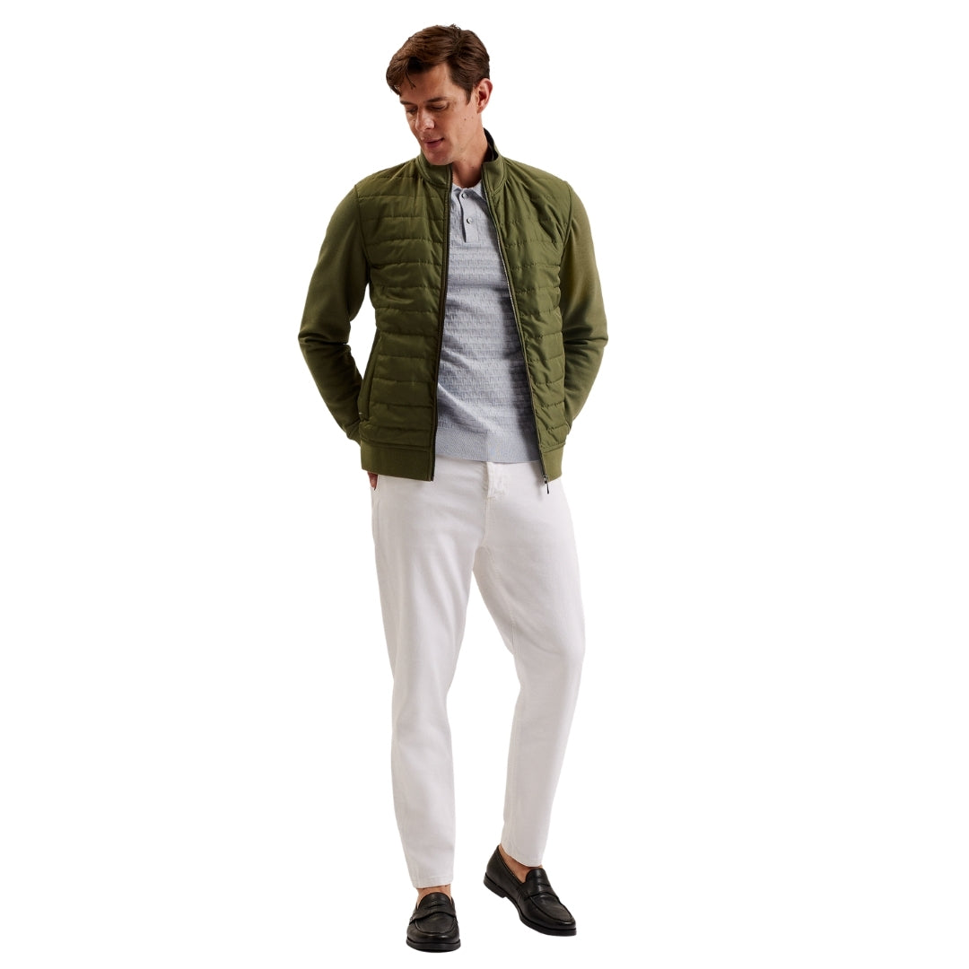 Ted Baker MMB ENTIL LS Regular Fit Quilted Funnel 7