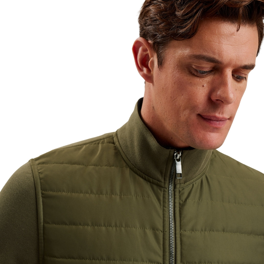 Ted Baker MMB ENTIL LS Regular Fit Quilted Funnel 7