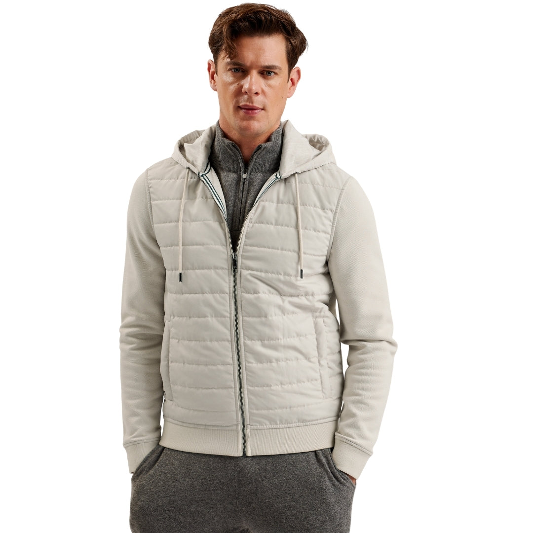 Ted Baker MMB ADBURYS Regular Quilted Zip Hoodie 5