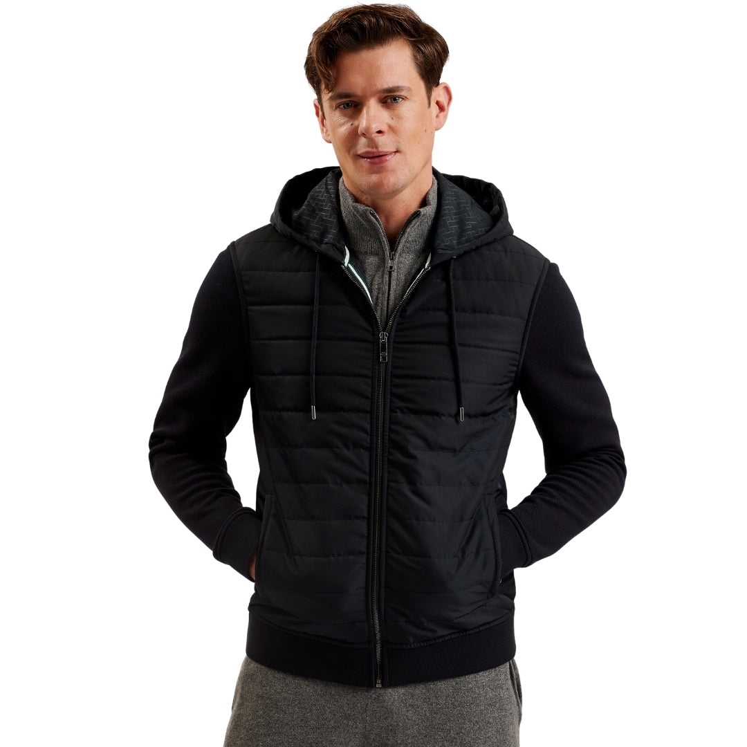 Ted Baker MMB ADBURYS Regular Quilted Zip Hoodie 5