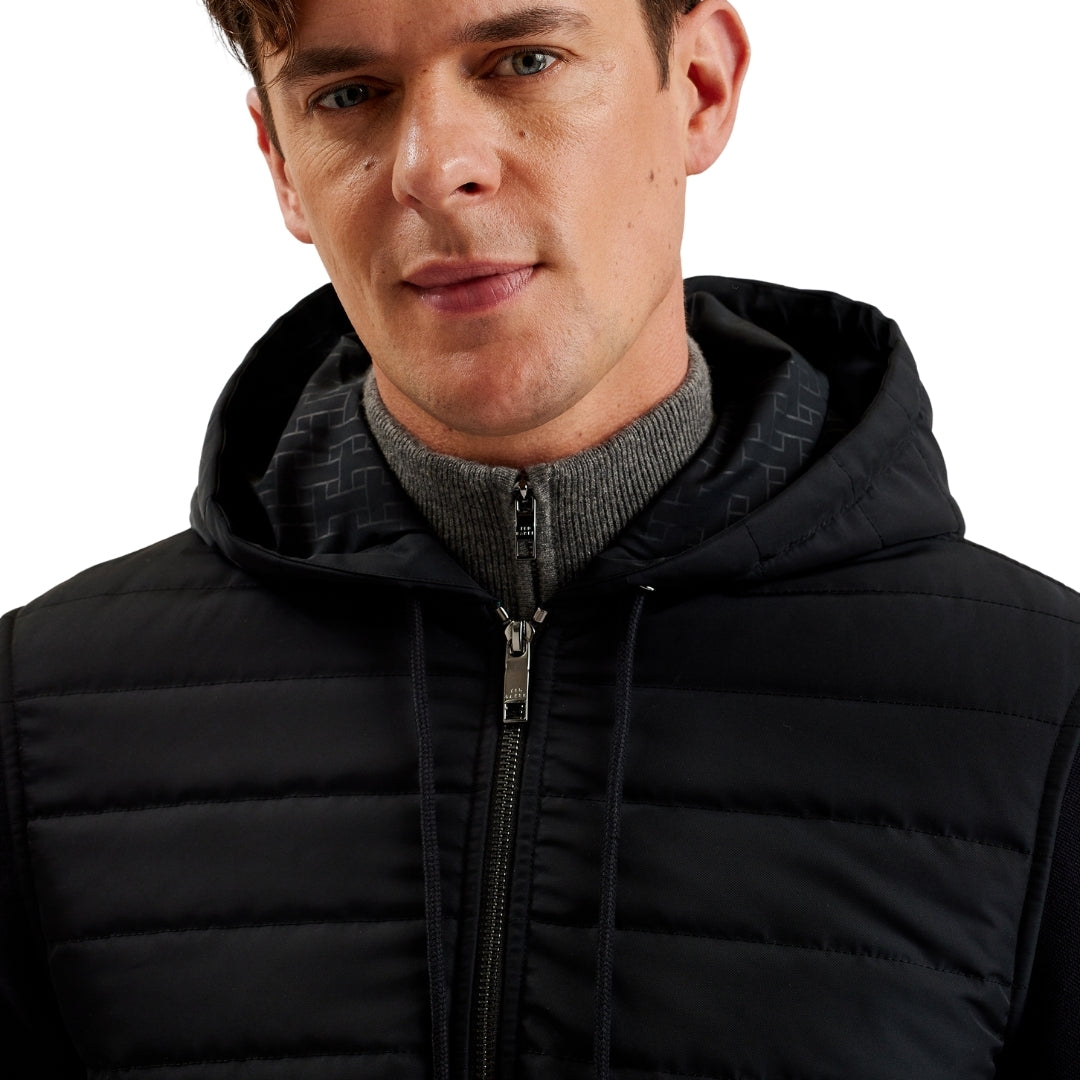 Ted Baker MMB ADBURYS Regular Quilted Zip Hoodie 5