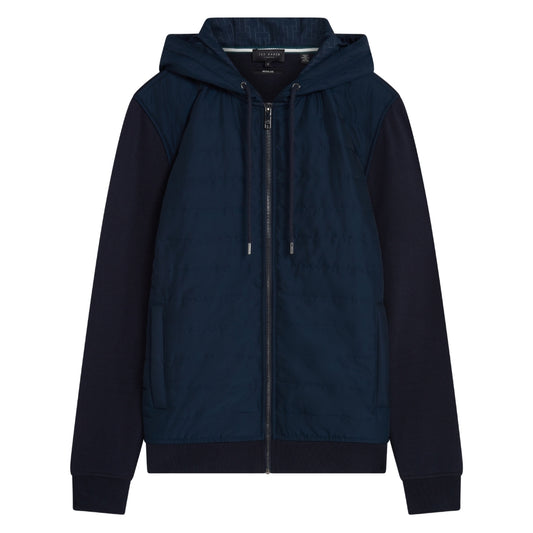 Ted Baker MMB ADBURYS Regular Quilted Zip Hoodie 3