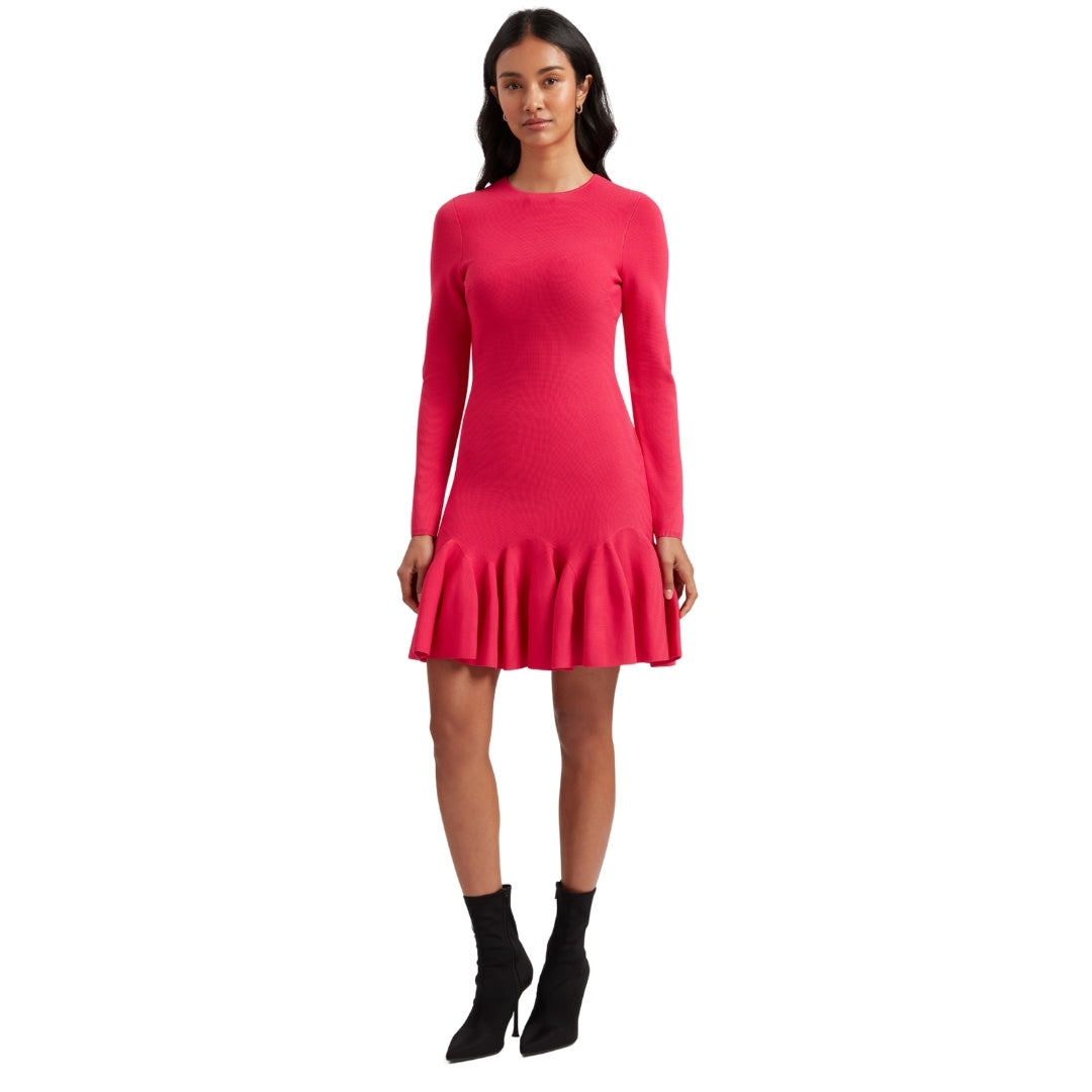 Ted Baker WMD LOISSS Flippy Skirt Long Sleeve Mini