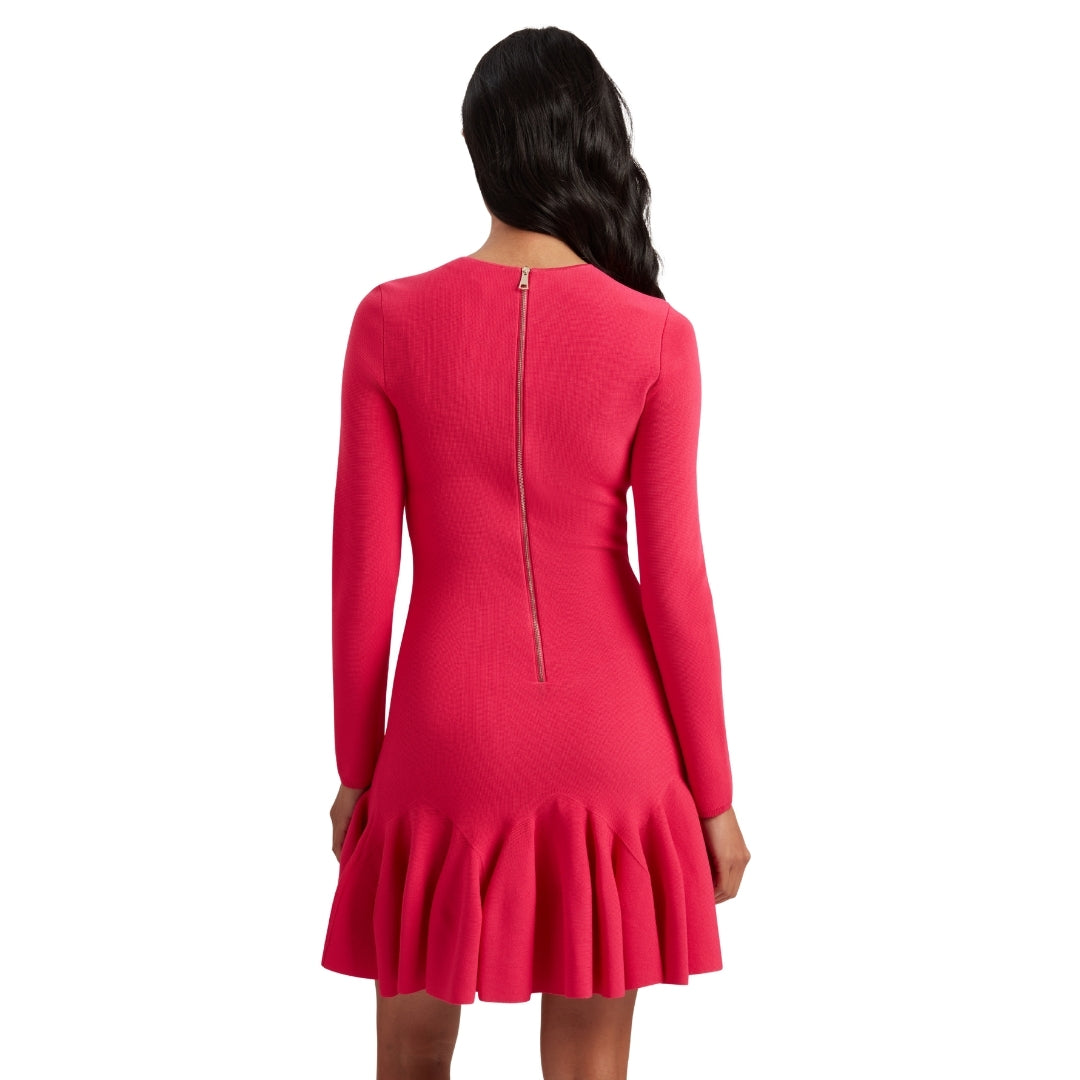 Ted Baker WMD LOISSS Flippy Skirt Long Sleeve Mini