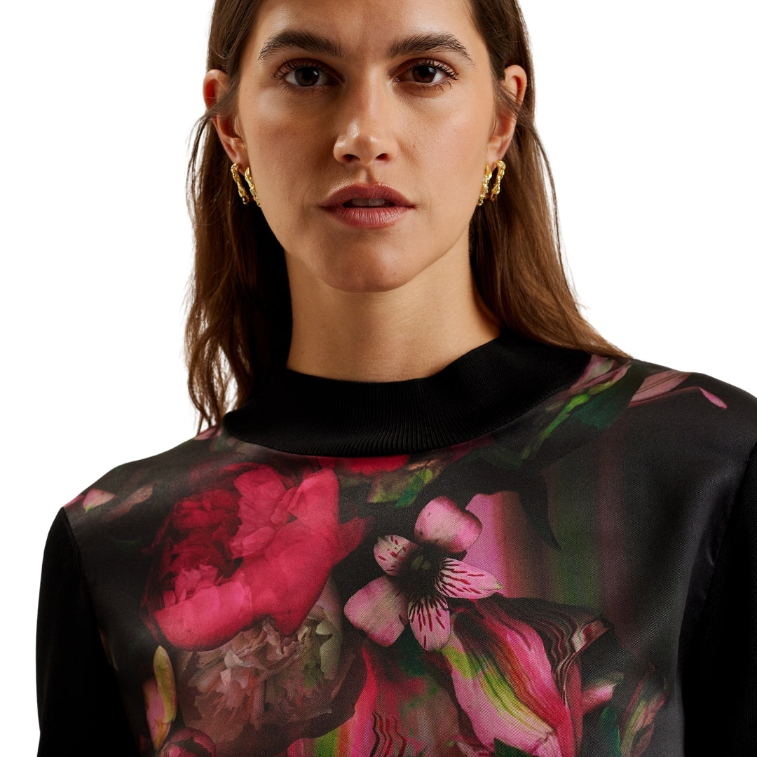 Ted Baker WMK TABITHR Printed Woven Front Long Sleeve 2