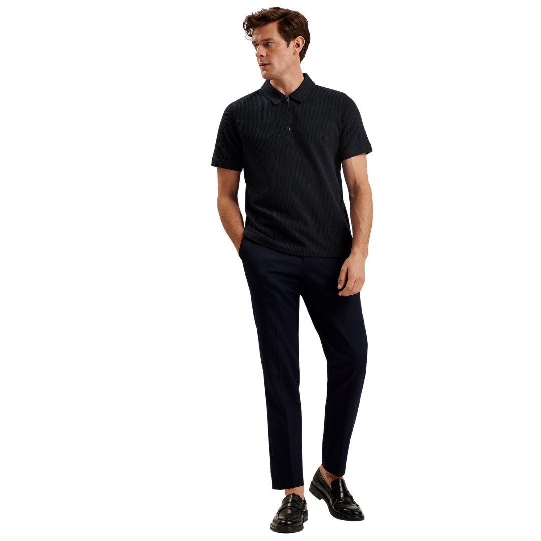 Ted Baker MMB ELGRAVE SS Regular Textured Half Zip 7
