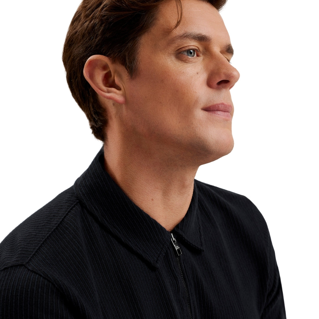 Ted Baker MMB ELGRAVE SS Regular Textured Half Zip 7