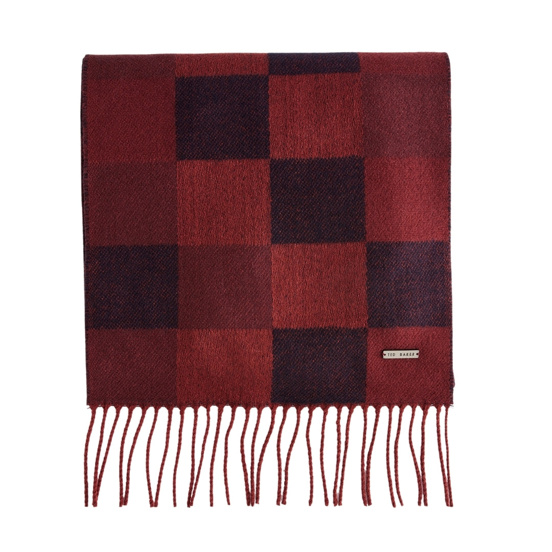 Ted Baker MXV PETERRR Grid Check Scarf One Size