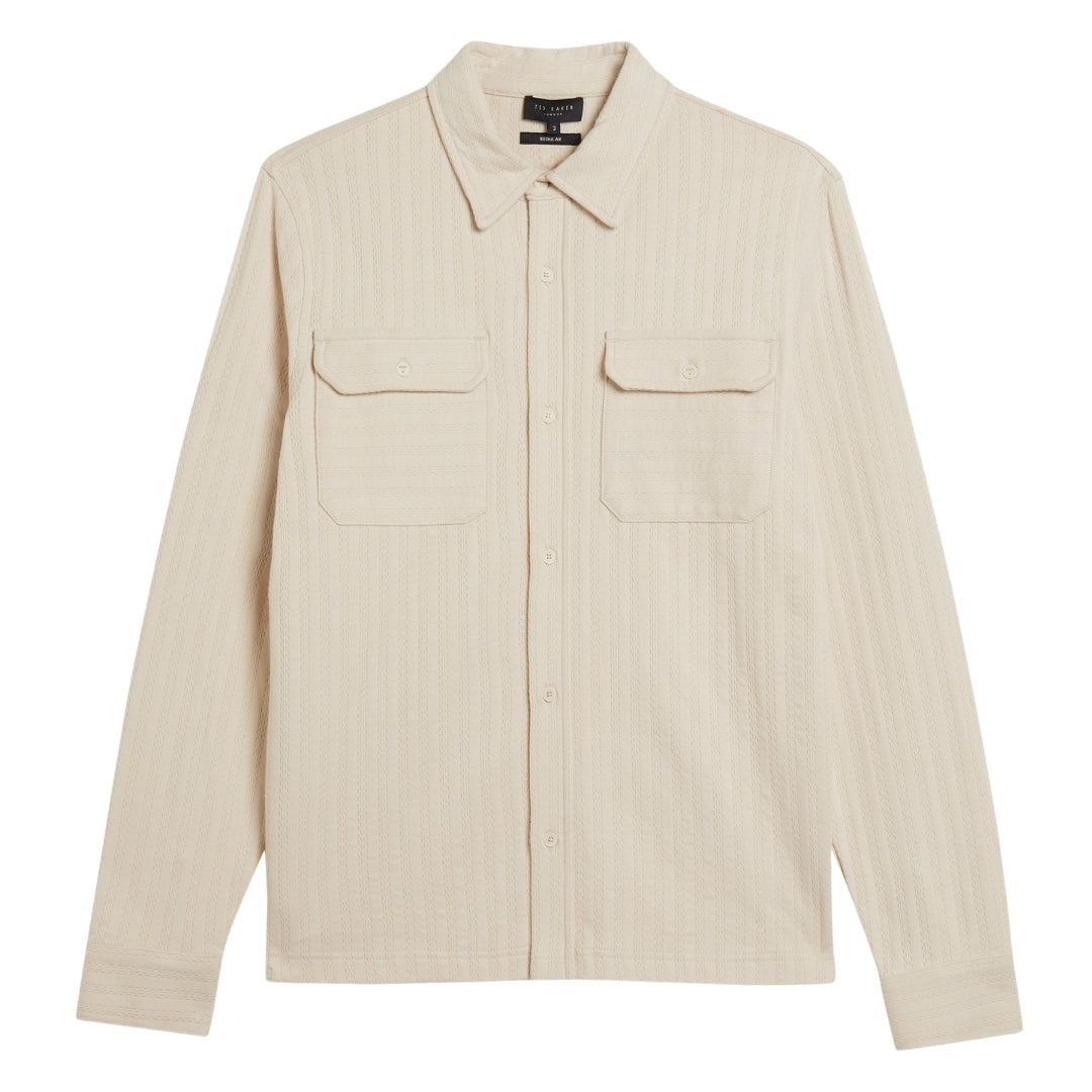 Ted Baker MMB BELZA LS Regular Fit Textured Shirt 1