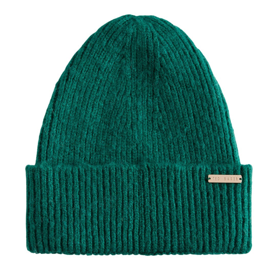 Ted Baker WXH LIDIAAS Knitted Ribbed Beanie Hat One Size