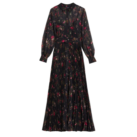 Ted Baker WMD CEIBA Printed Maxi Shirt Dress 6