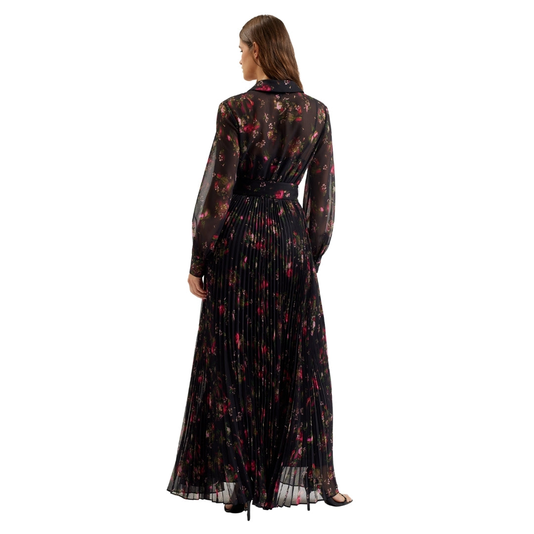 Ted Baker WMD CEIBA Printed Maxi Shirt Dress 6
