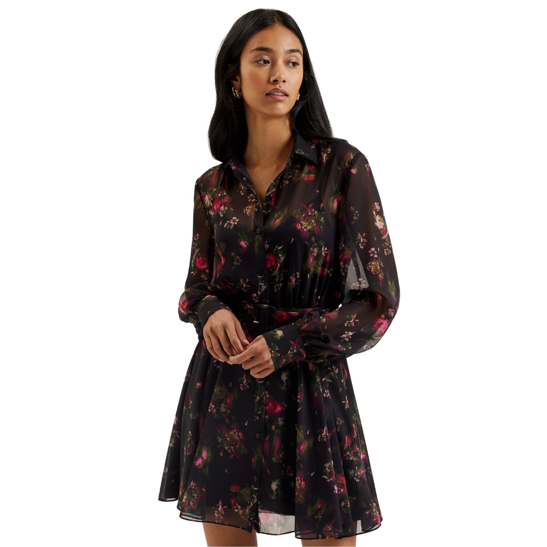 Ted Baker WMD EBENE Collared Printed Button Down M 5