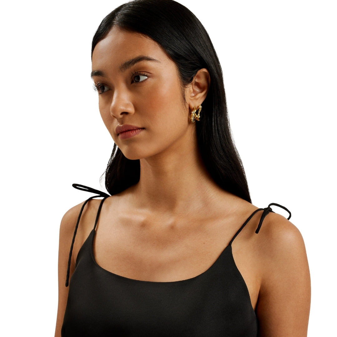 Ted Baker WMD KAVALA Tie Strap Bodice Waist Mini D