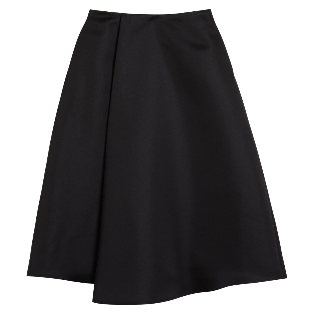 Ted Baker WMS ERVA Asymmetric Satin Wrap Midi Skir 5