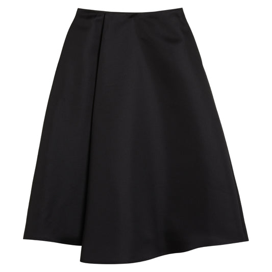 Ted Baker WMS ERVA Asymmetric Satin Wrap Midi Skir 5