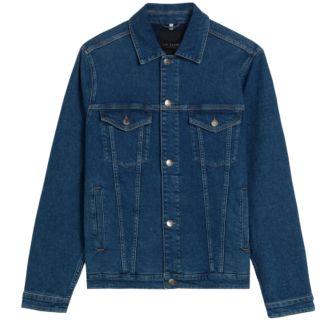 Ted Baker MMP BRISBAN Denim Trucker Jacket 1