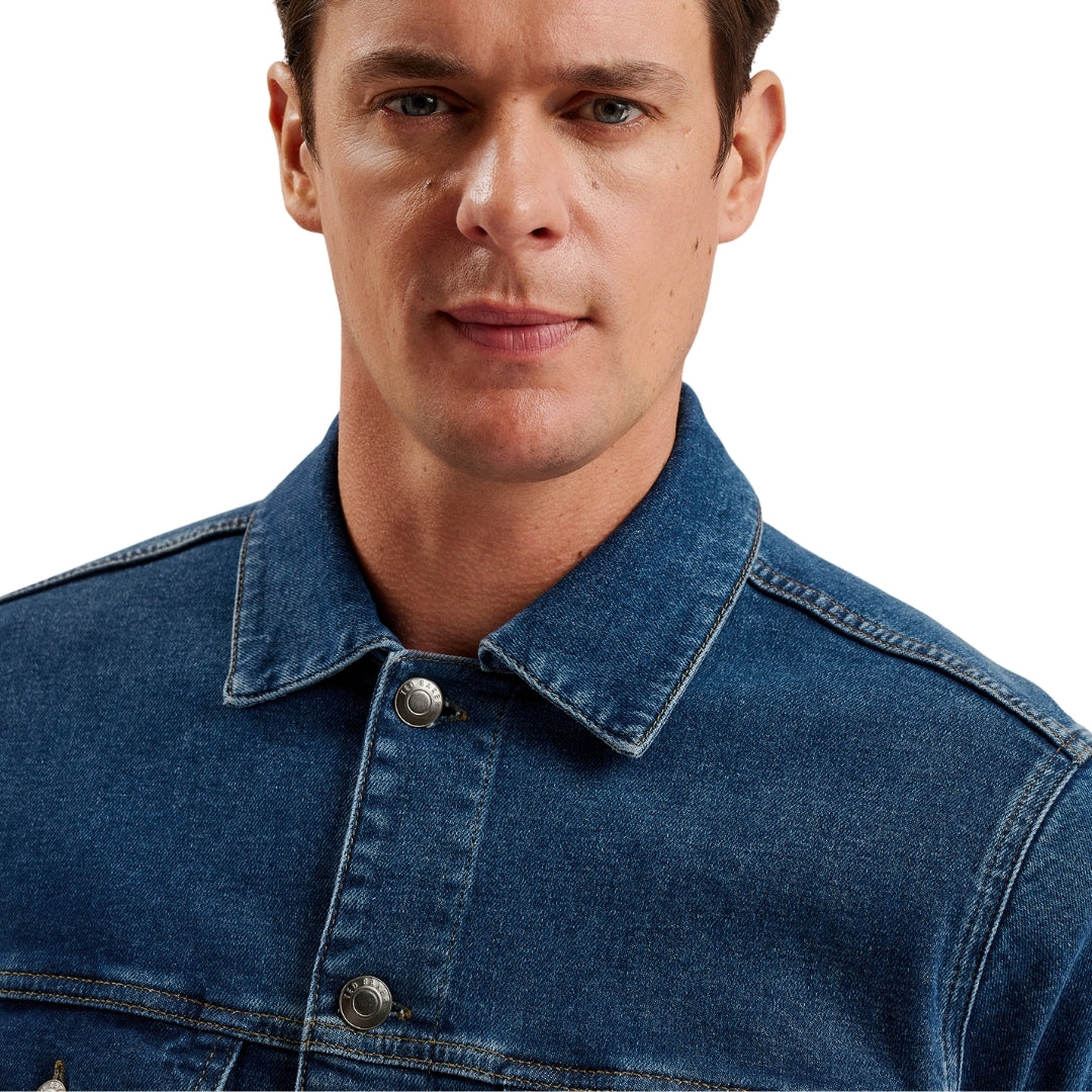Ted Baker MMP BRISBAN Denim Trucker Jacket 1