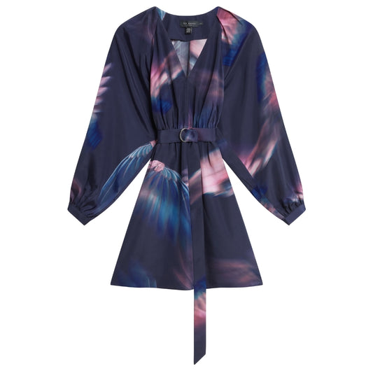 Ted Baker WMD ALTE Printed Belted Mini Dress 5