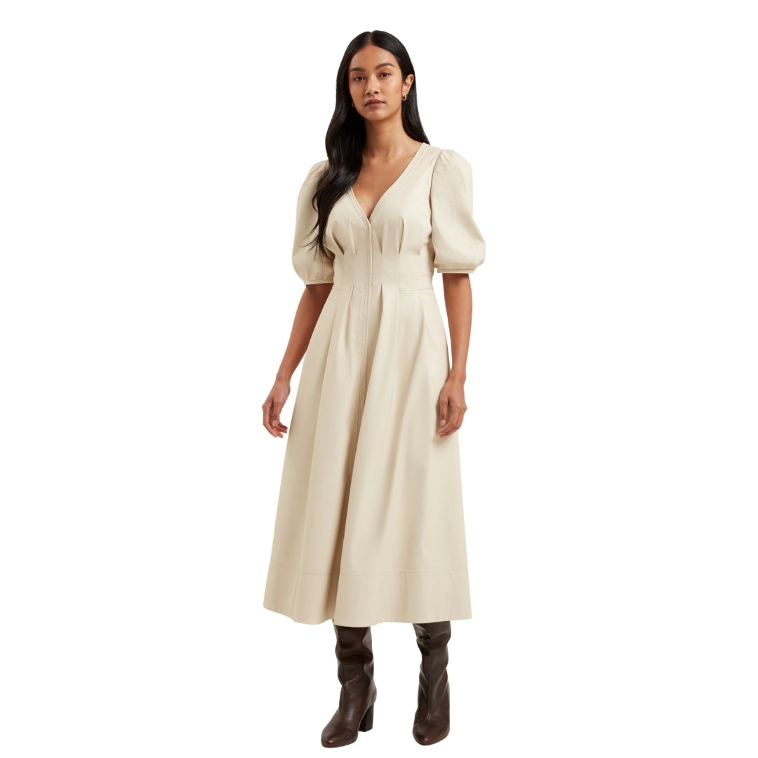 Ted Baker WMD TAMEGA Faux Leather Midi Dress 5