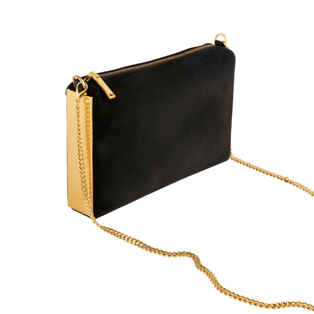Ted Baker WXB JEINER Bar Detail Suede Crossbody Cl One Size