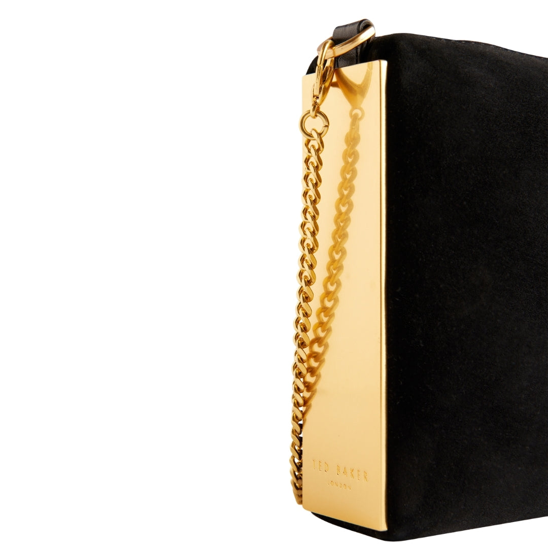 Ted Baker WXB JEINER Bar Detail Suede Crossbody Cl One Size
