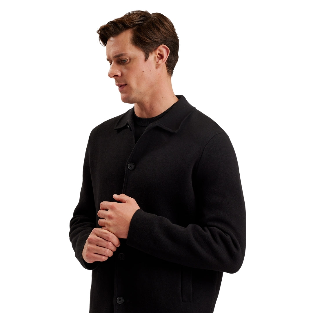 Ted Baker MMK FREDER Ls Heavy Knitted Jacket 7