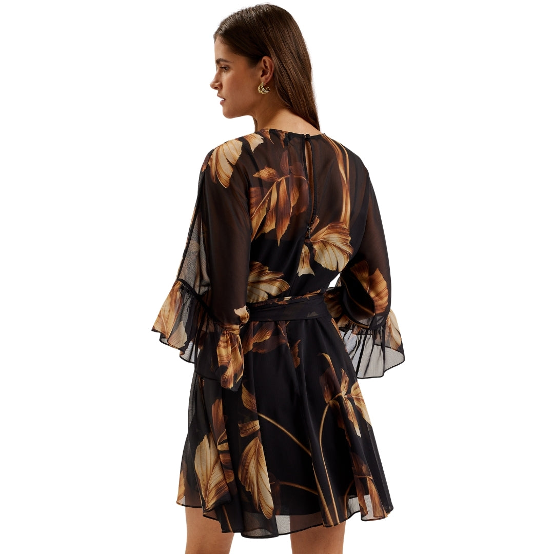 Ted Baker WMD ELSTER Frill Detail Sleeve Sheer Min 4