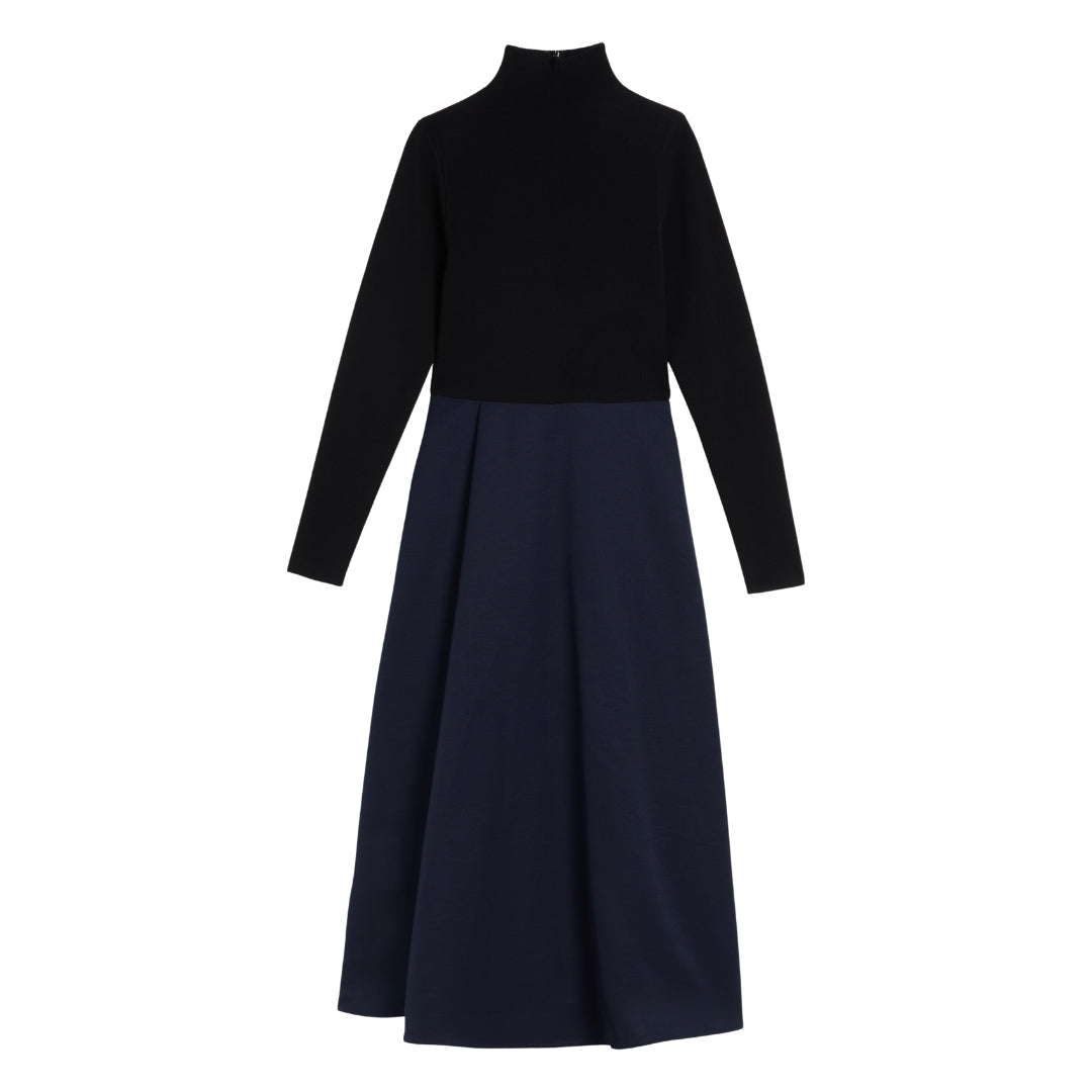 Ted Baker WMD CHIRA Knit Bodice Dress With Wrap Sk