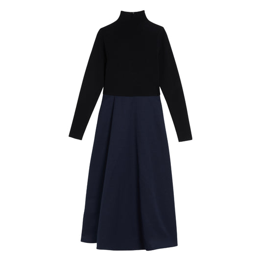 Ted Baker WMD CHIRA Knit Bodice Dress With Wrap Sk