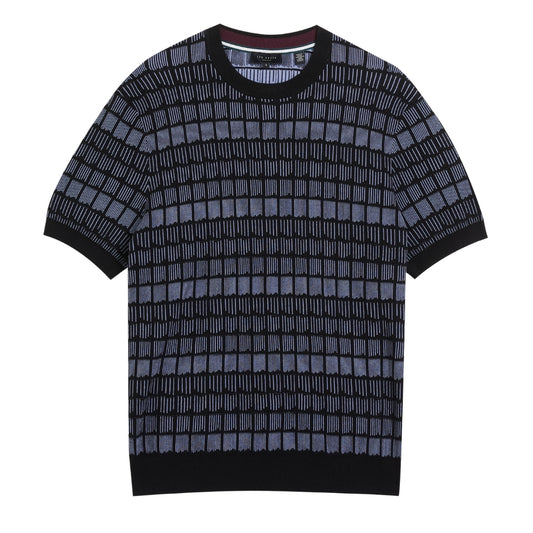 Ted Baker MMK SREVEL SS Regular Jacquard T Shirt 6