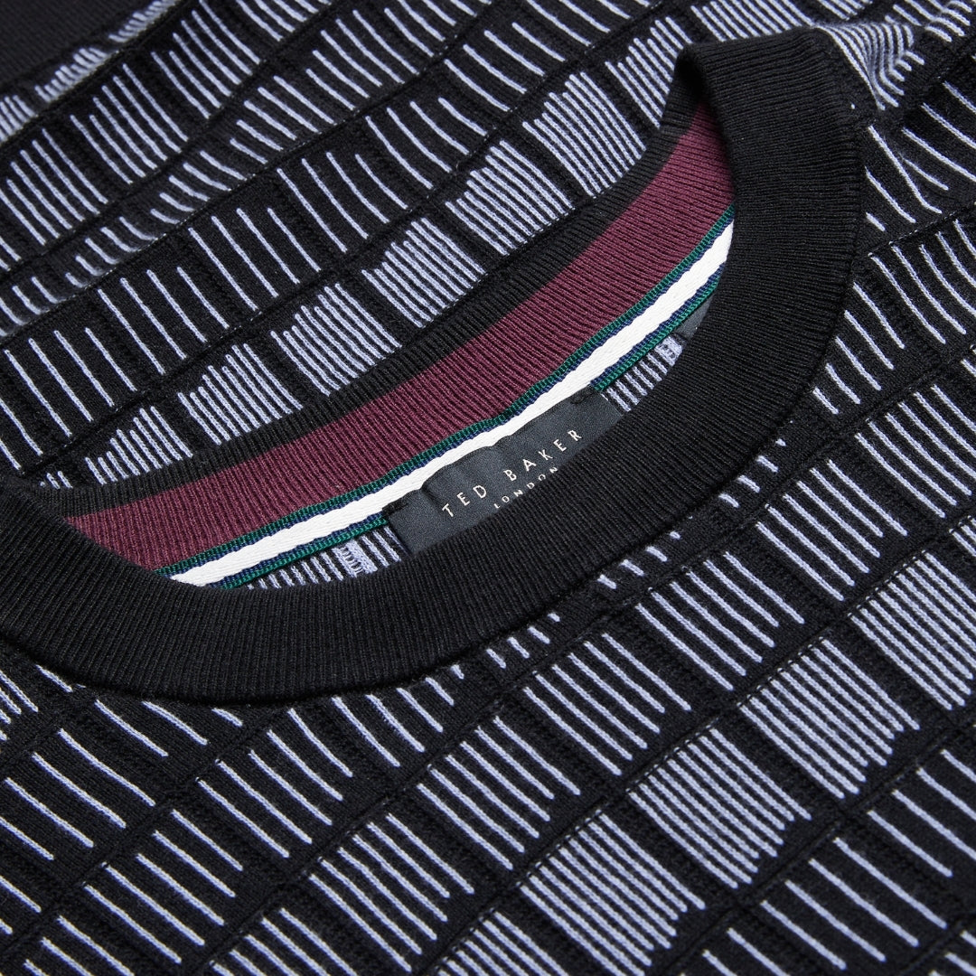 Ted Baker MMK SREVEL SS Regular Jacquard T Shirt 6