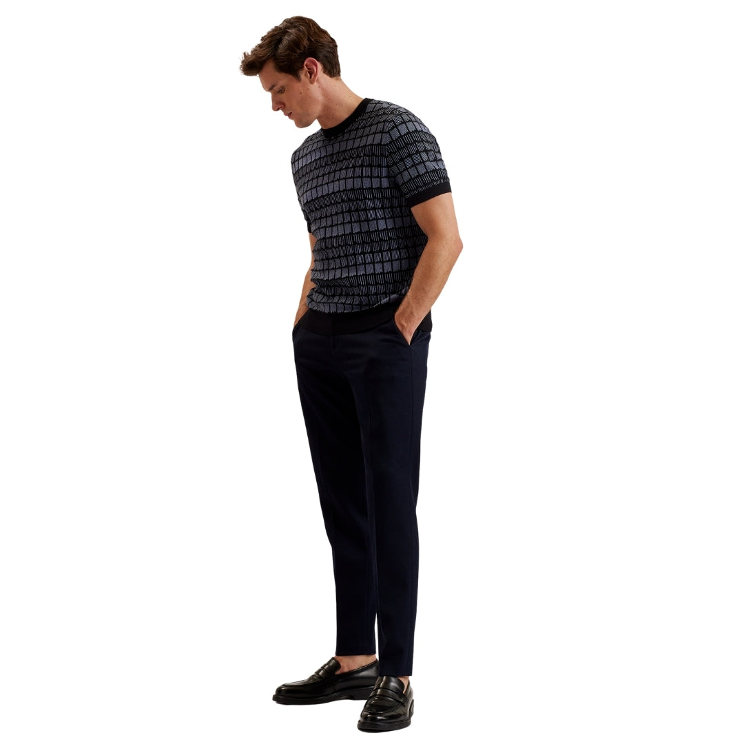 Ted Baker MMK SREVEL SS Regular Jacquard T Shirt 6
