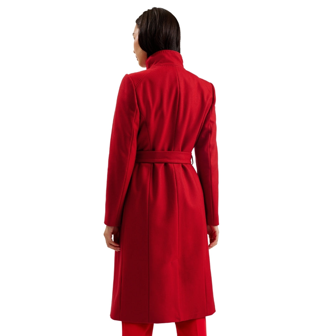 Ted Baker WMO ROSE Midi Length Belted Wool Wrap Co 1