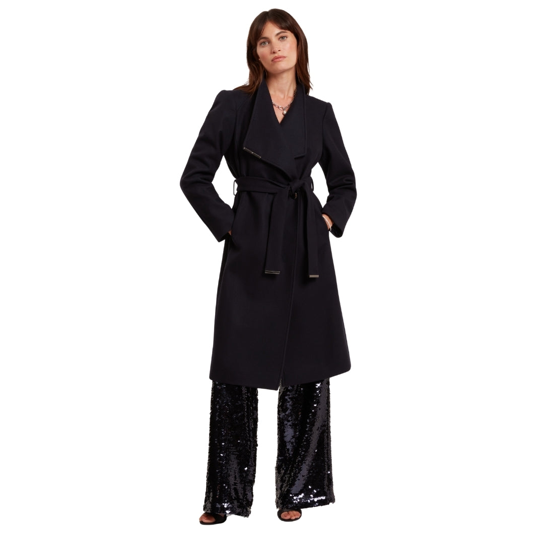Ted Baker WMO ROSE Midi Length Belted Wool Wrap Co