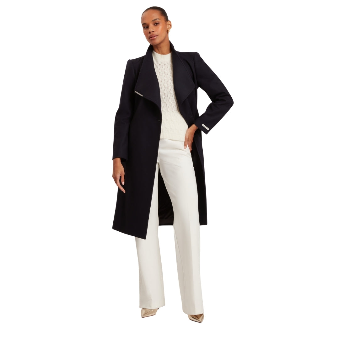 Ted Baker WMO ROSE Midi Length Belted Wool Wrap Co